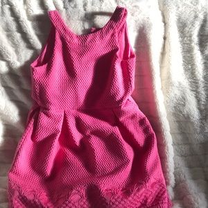 Cute Janie and Jack pink pineapple dress